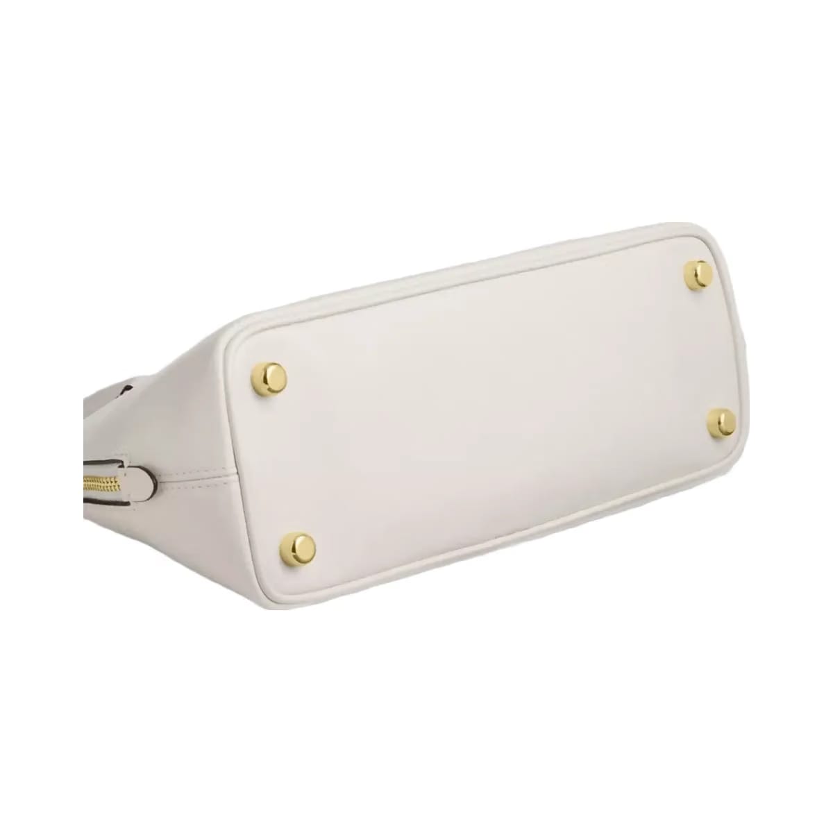 Coach Lara Satchel Bag in Gold Chalk