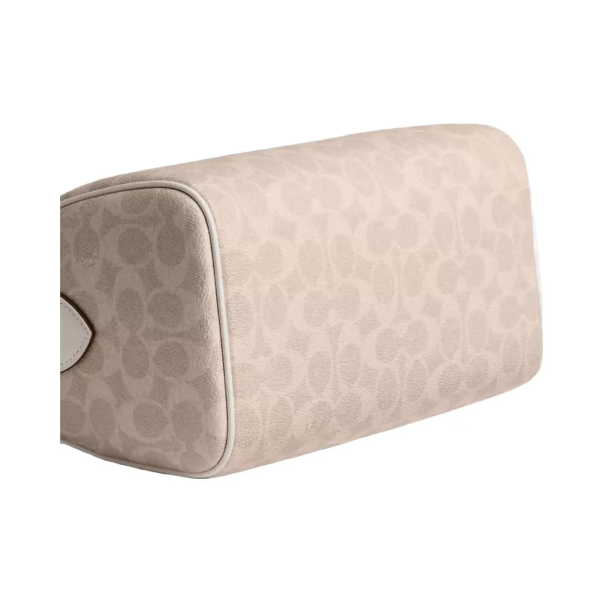Coach Rowan Satchel Bag In Signature Canvas in Gold Sand Chalk