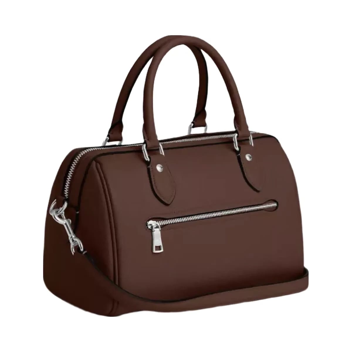 Coach Rowan Satchel Bag in Silver Maple