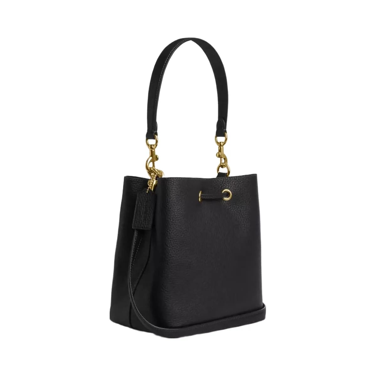 Coach Rowan Bucket Bag in Gold Black