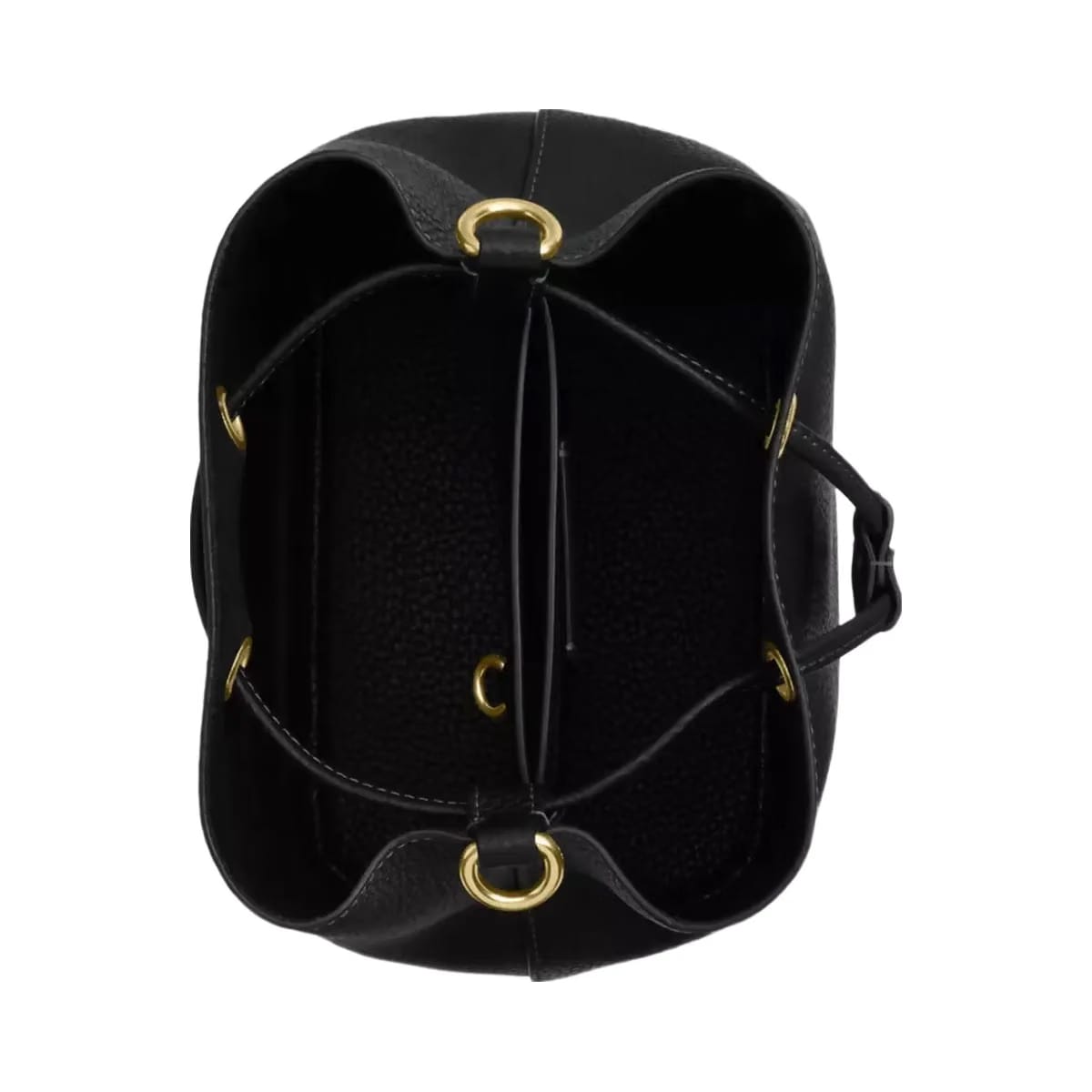 Coach Rowan Bucket Bag in Gold Black
