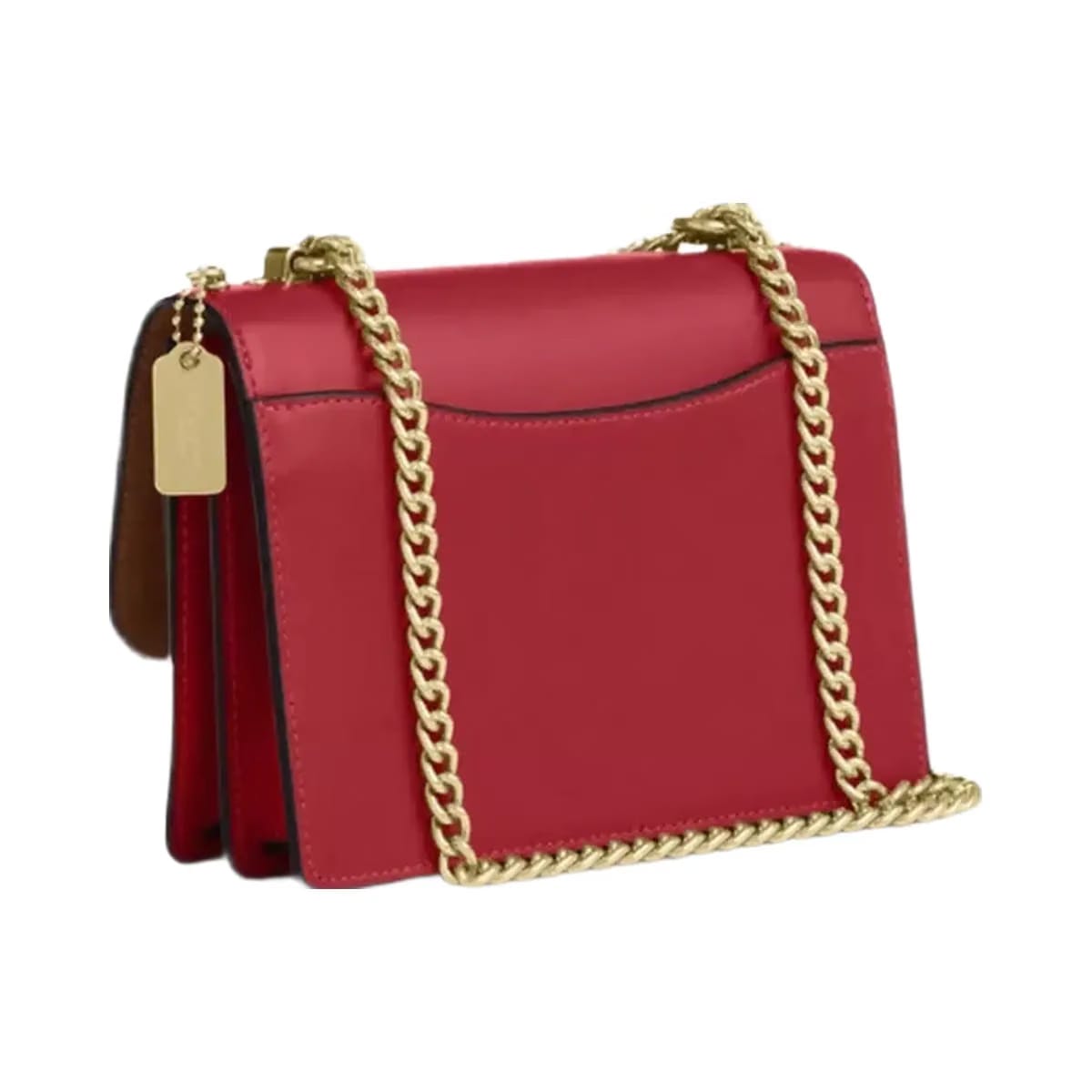 Coach Mini Klare Crossbody Bag in Gold True Red