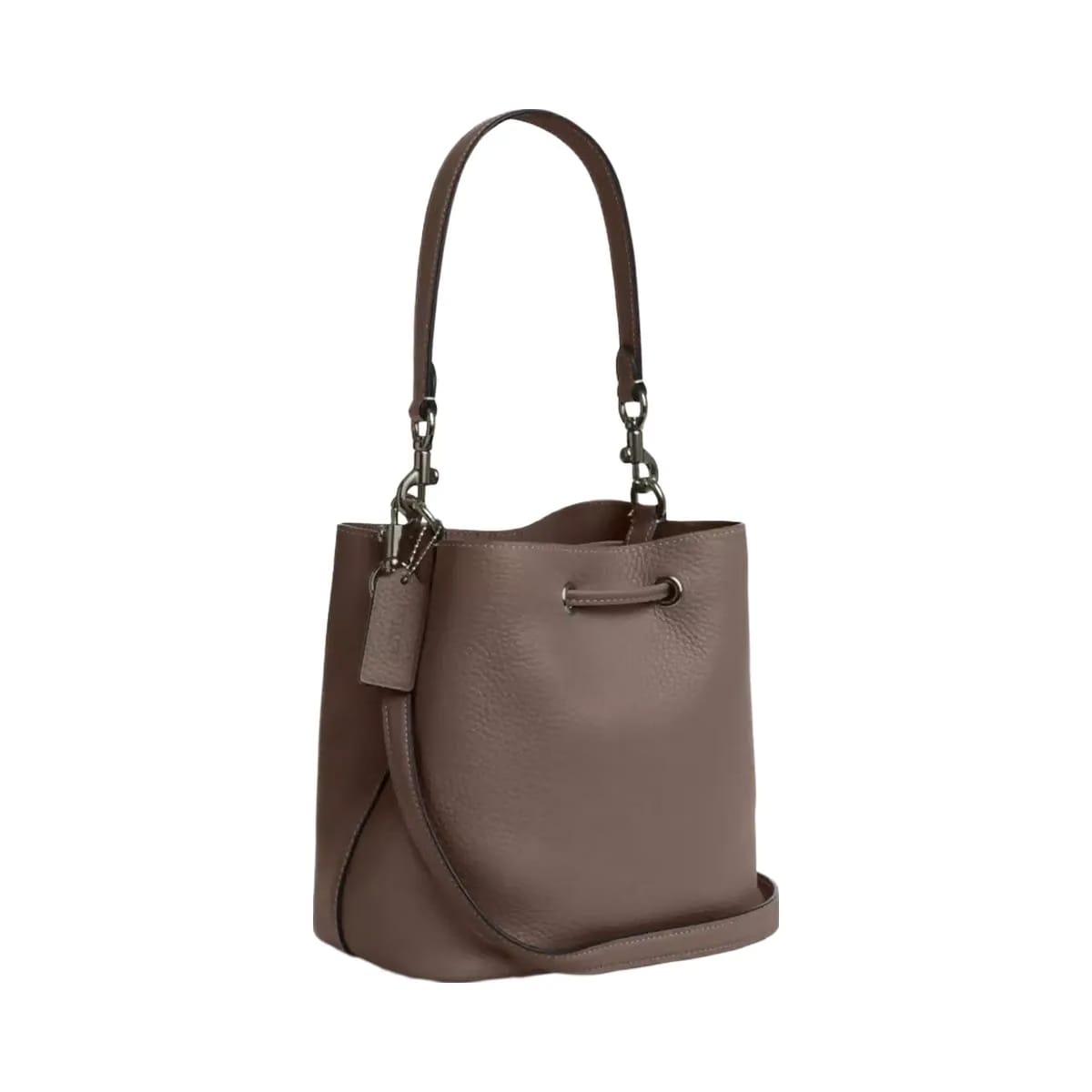 Coach Rowan Bucket Bag in Gunmetal Dark Stone