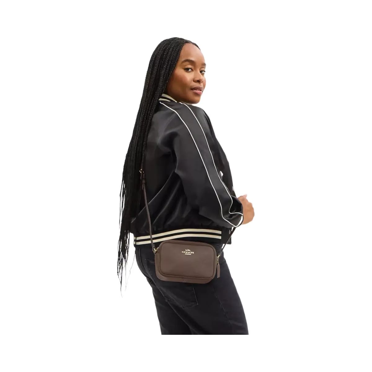 Coach Mini Jamie Camera Bag in Gold Dark Stone