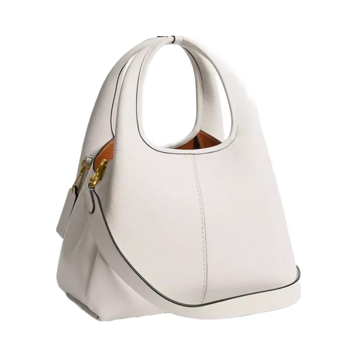 Coach Lana Shoulder Bag 23 in Brass Chalk