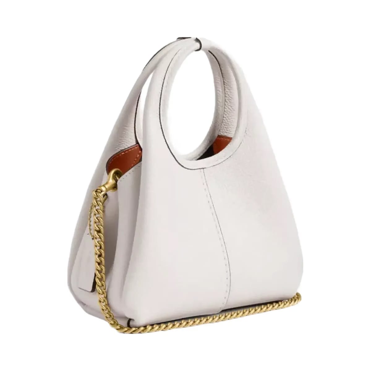 Coach Lana Shoulder Bag 19 in Brass Chalk