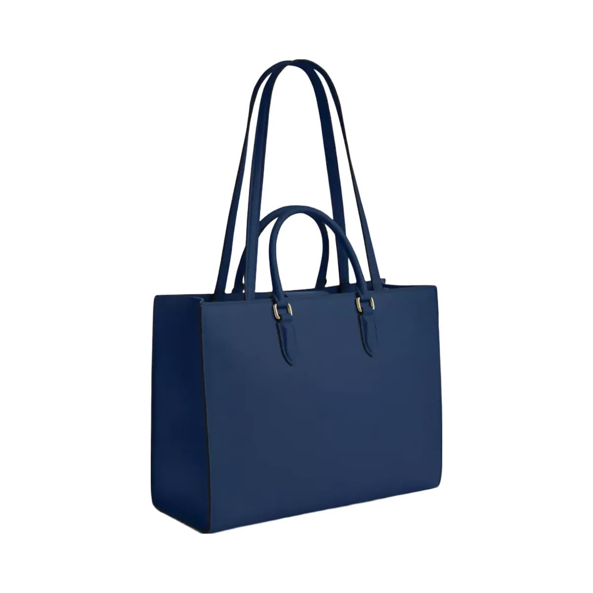 Coach Maggie Tote Bag in Gold Deep Blue