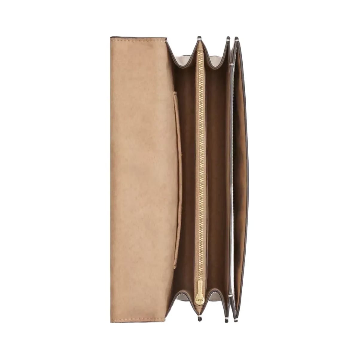 Coach Klare Envelope Crossbody Bag Calf Leather-Gold-Chalk