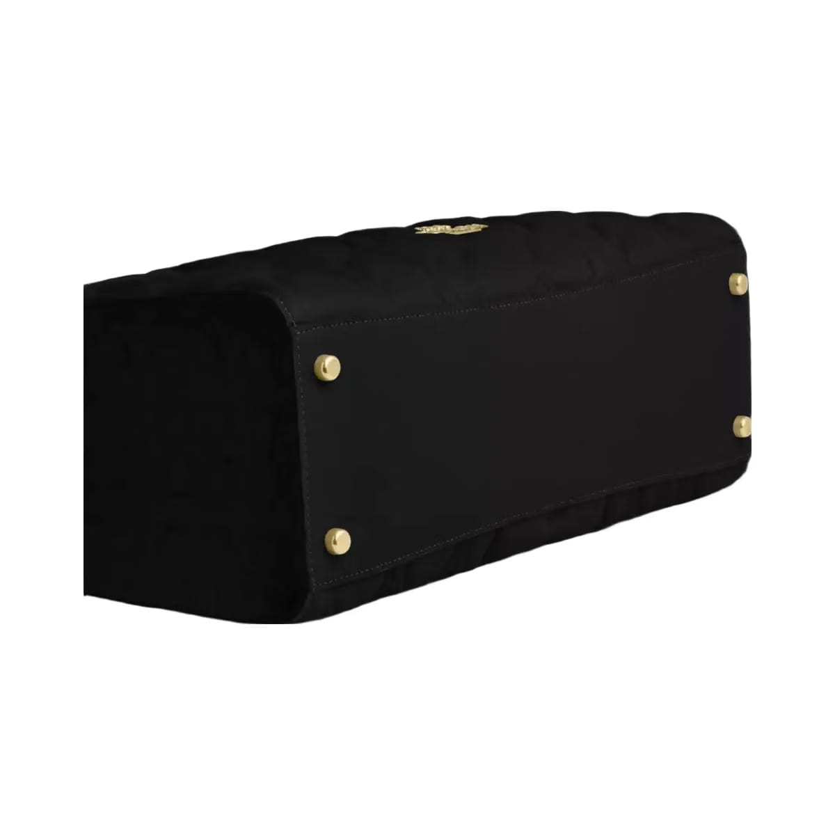 Coach Maggie Tote Bag In Signature Leather in Gold Black