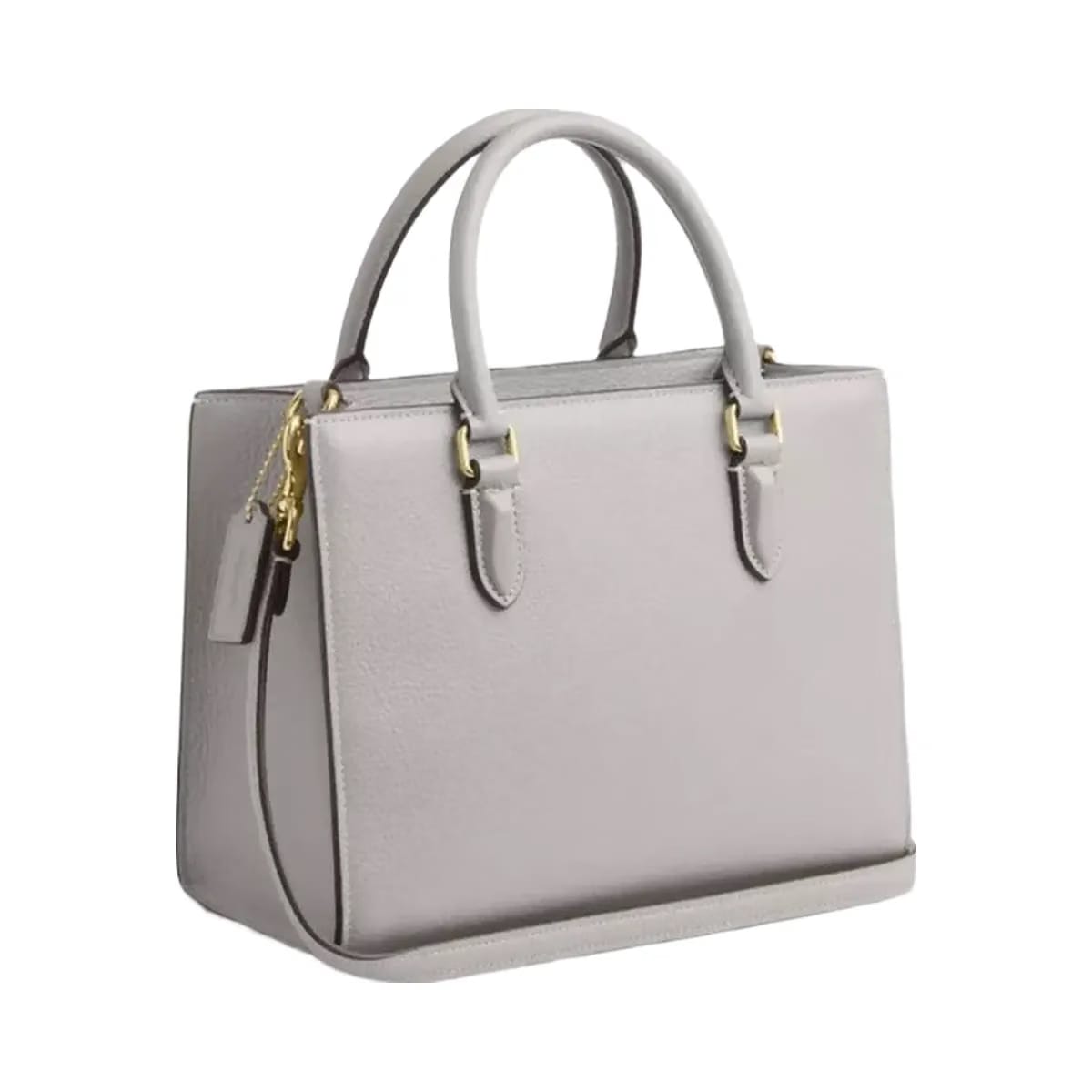 Coach Maggie Small Tote Bag in Gold Dove Grey