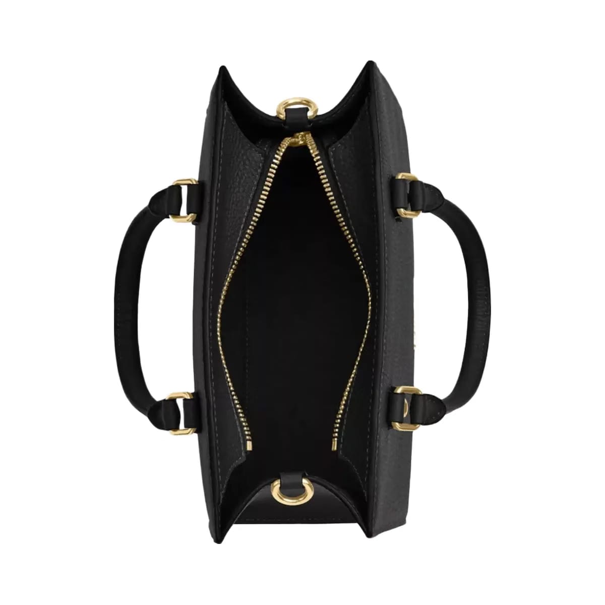 Coach Maggie Small Tote Bag in Gold Black