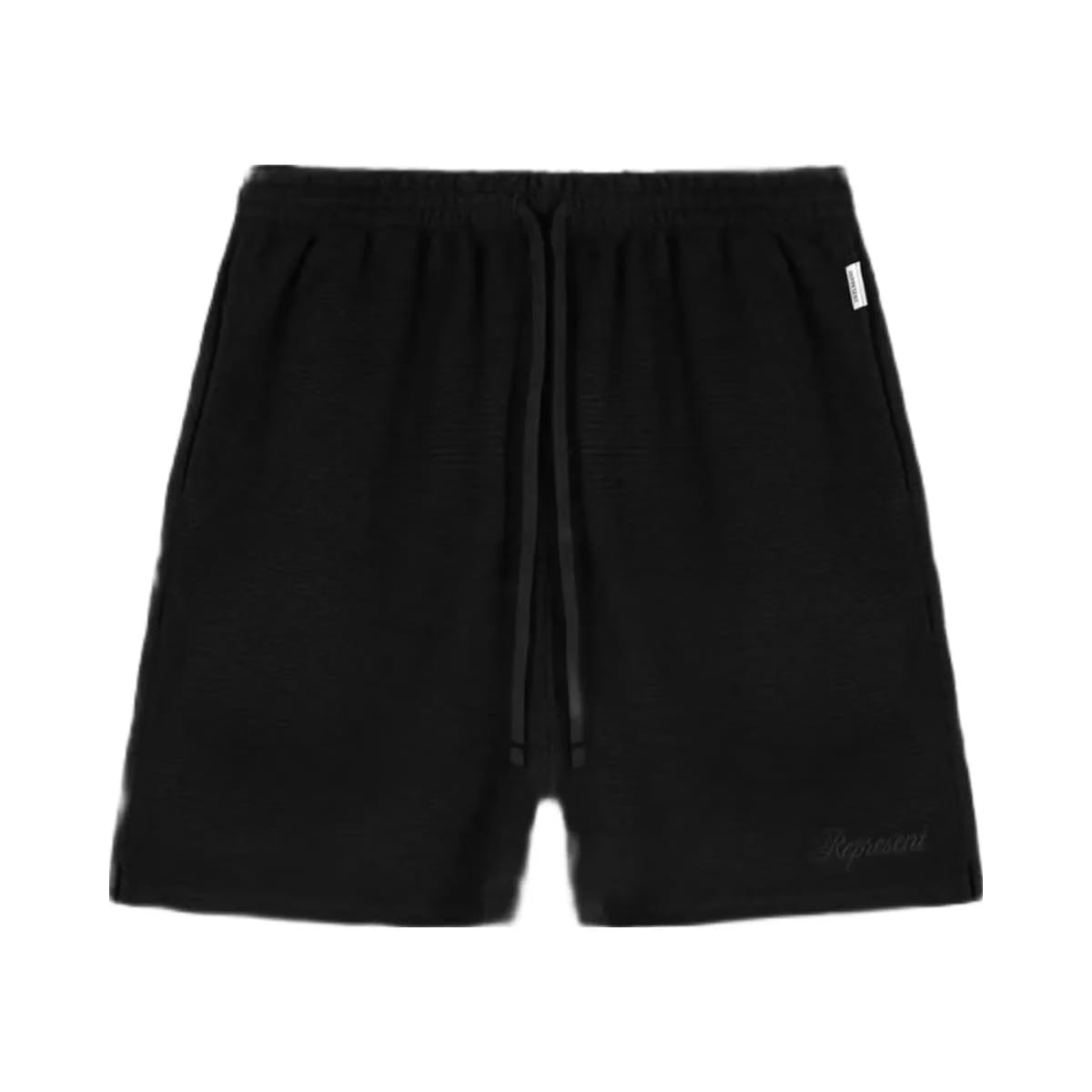 Represent Waffle Shorts Black