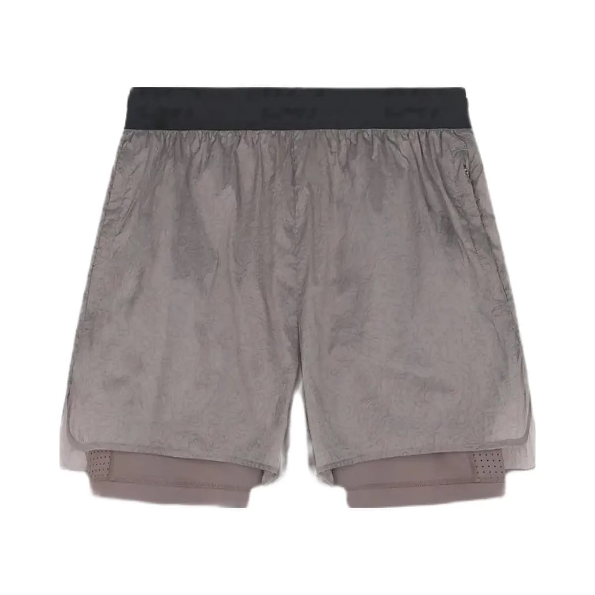Represent 247 Contour 2 In 1 Run Shorts Pebble