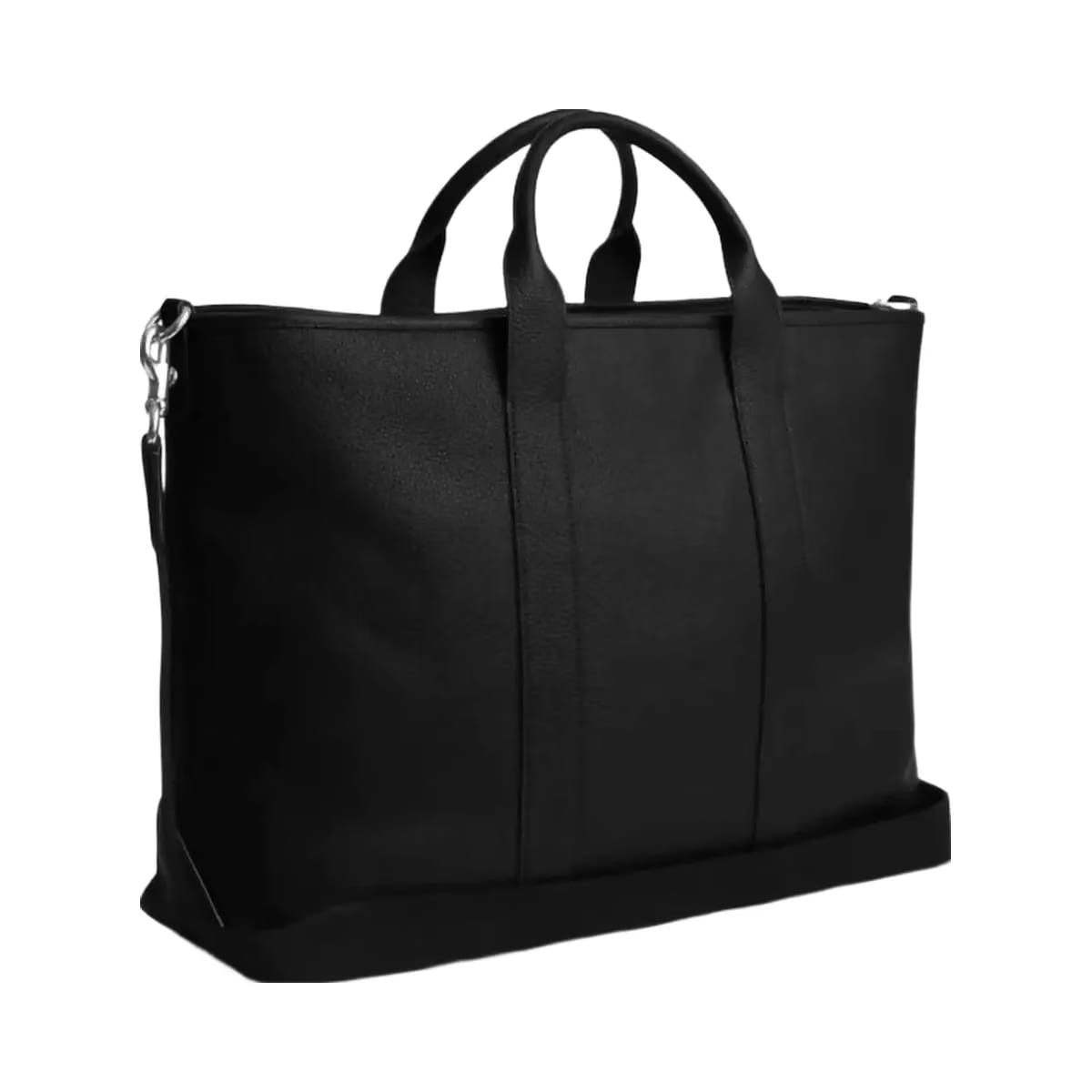 Coach Grayson Tote Bag in Silver Black