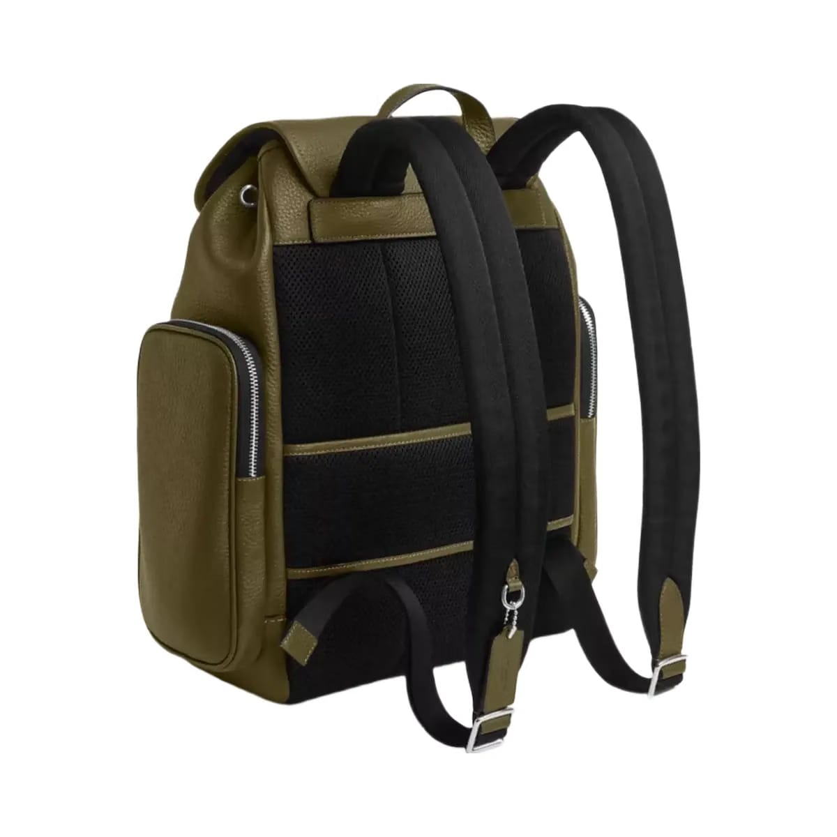 Coach Finn Backpack in Silver Olive