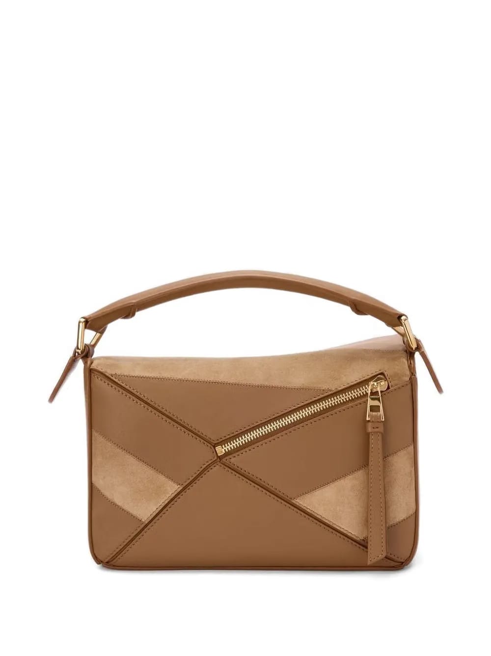 small Puzzle striped tote bag
