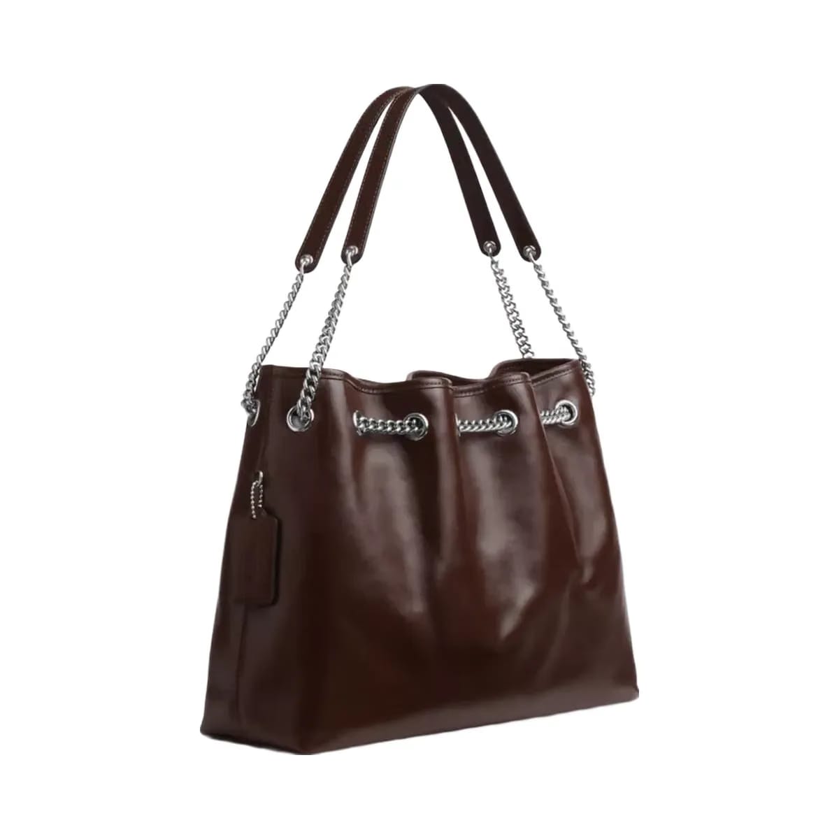 Coach Evelyn Shoulder Bag in Silver Maple