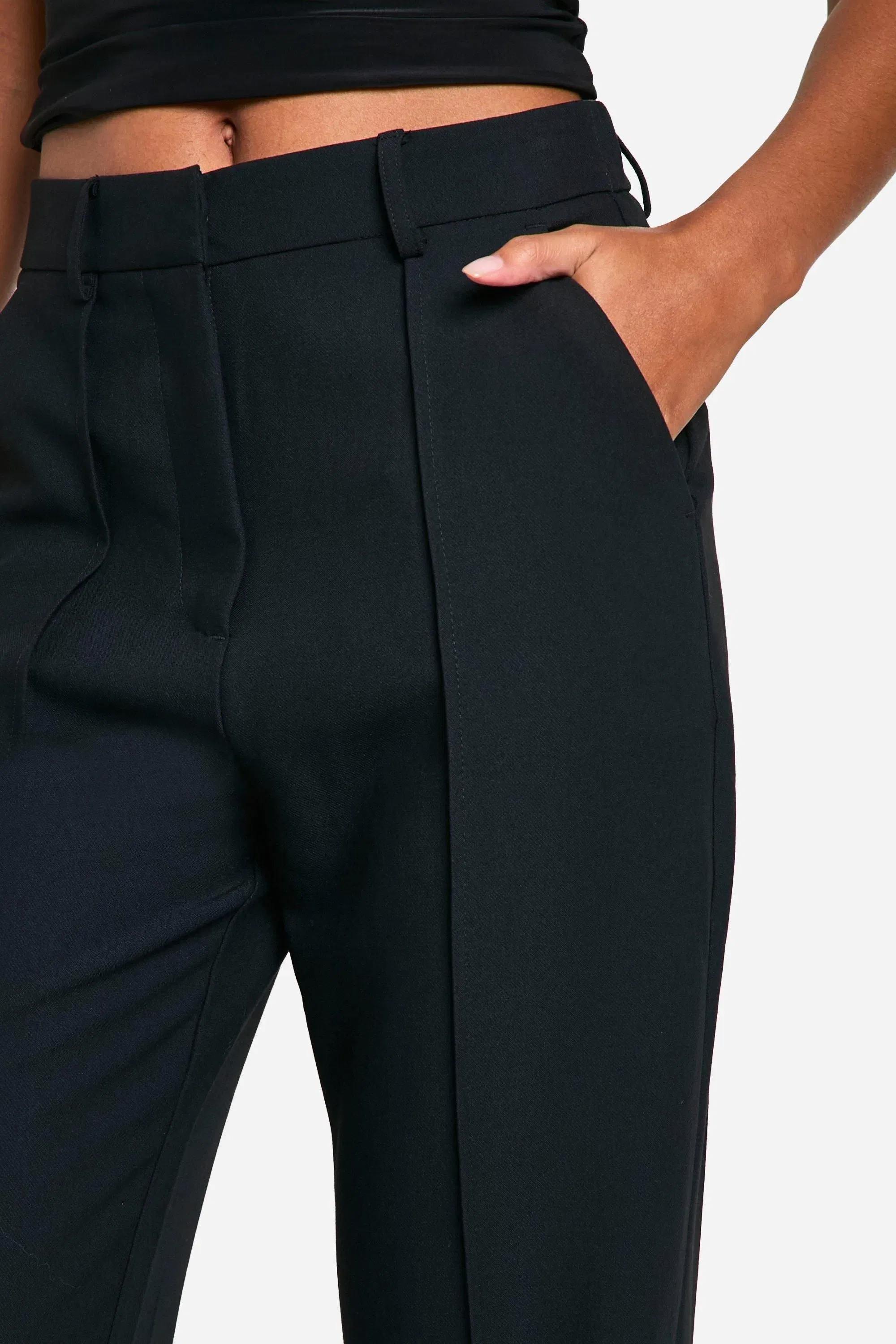Tall Essential Flare Leg Tailored Trousers