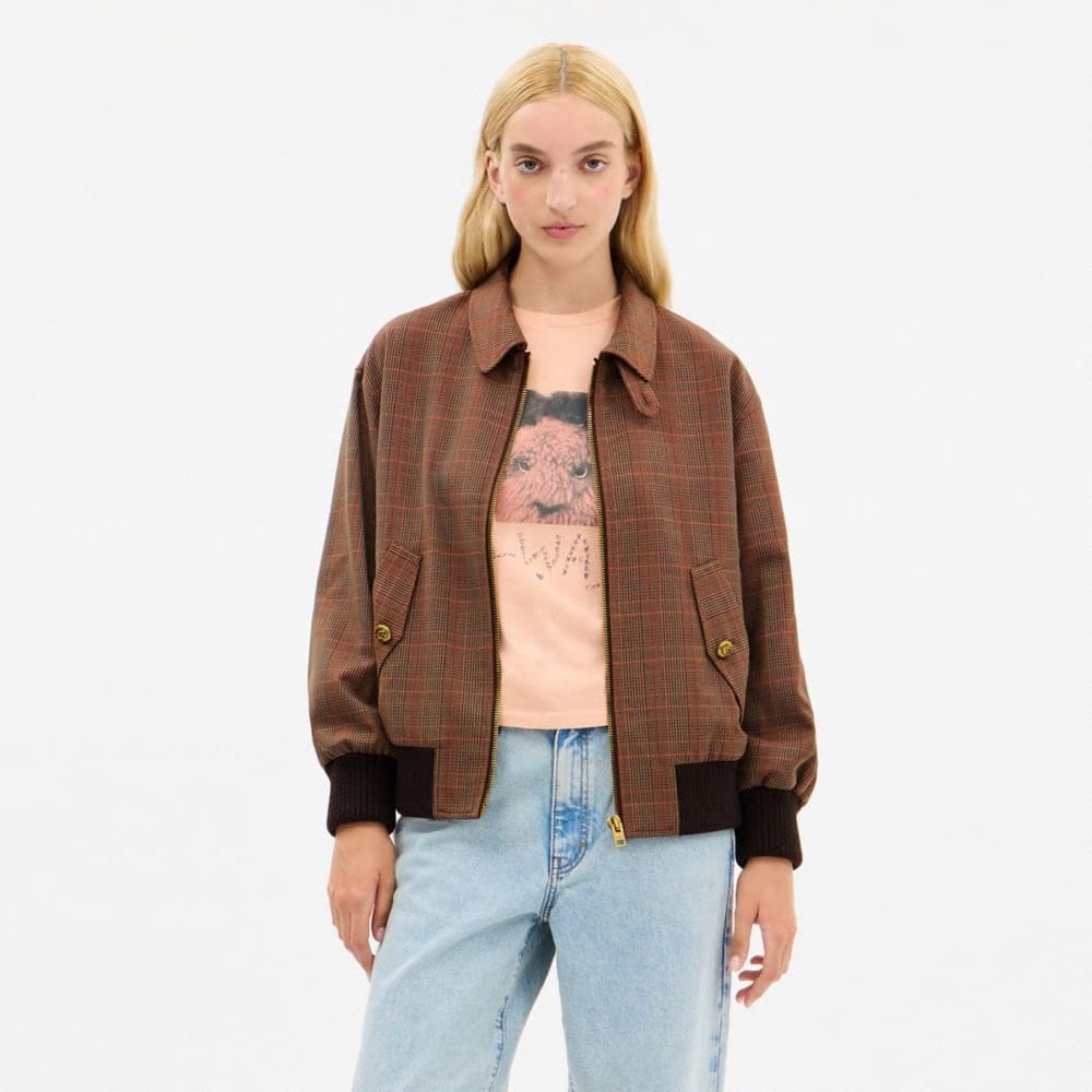 Wool Blouson Jacket