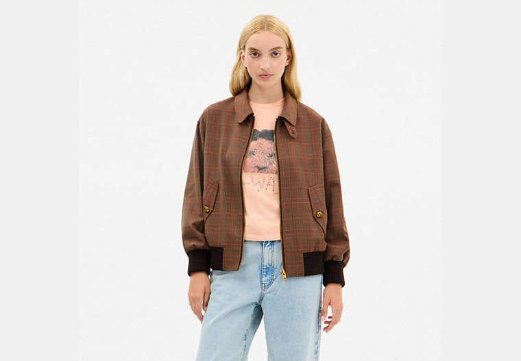 Wool Blouson Jacket