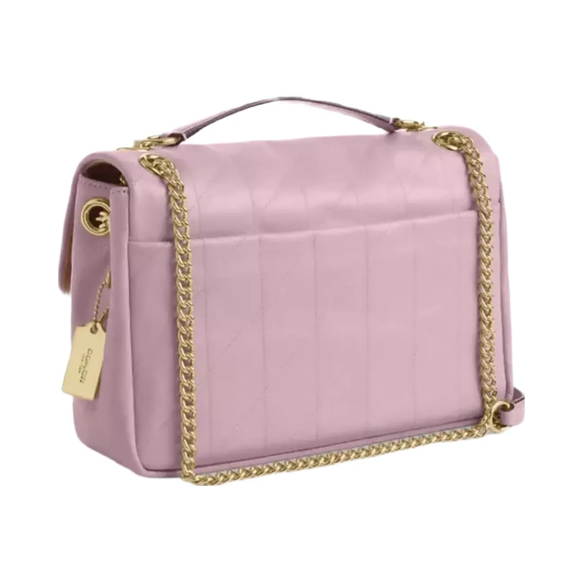 Coach Elodie Crossbody Bag With Quilting in Gold Carnation