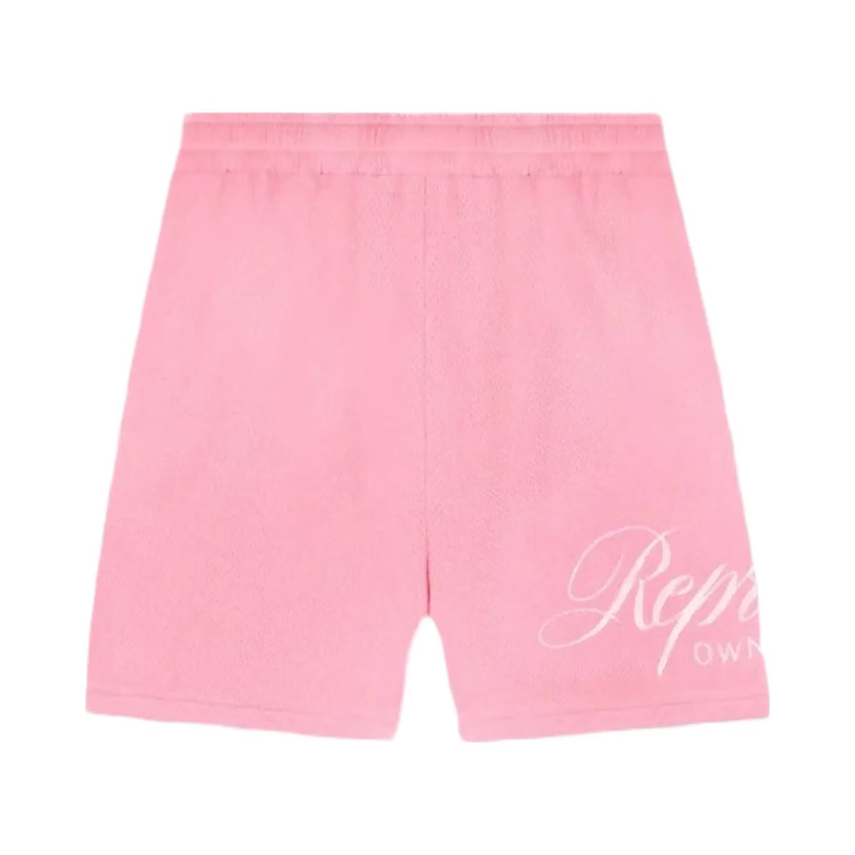 Represent Owners Club Script Mesh Shorts Pink