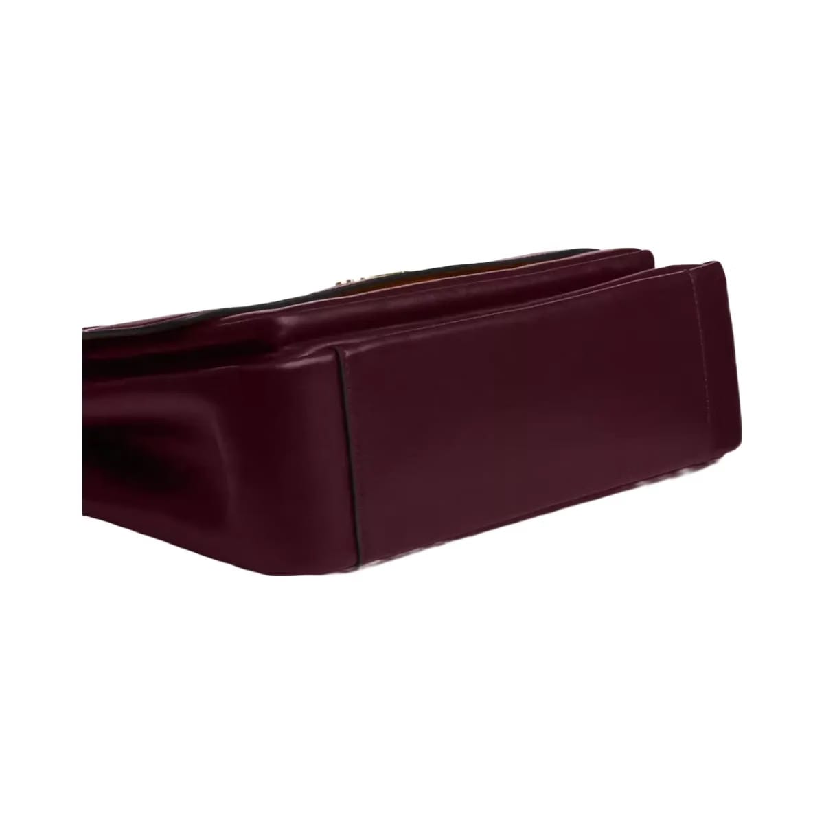 Coach Elodie Crossbody Bag in Gold Dark Wine