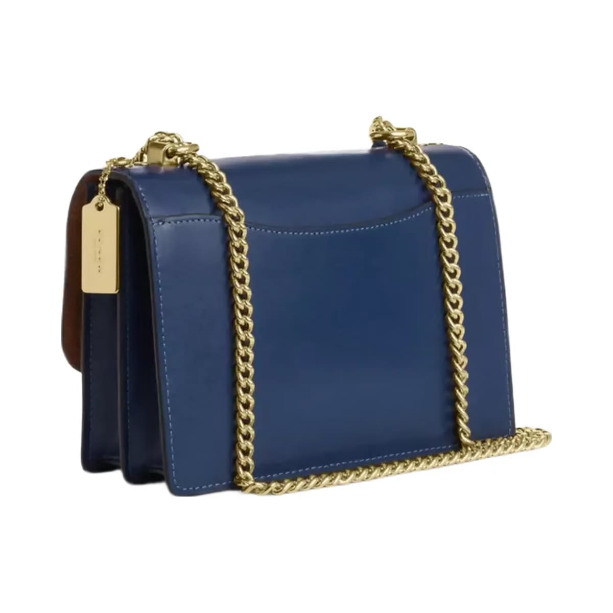 Coach Klare Crossbody Bag in Gold Deep Blue