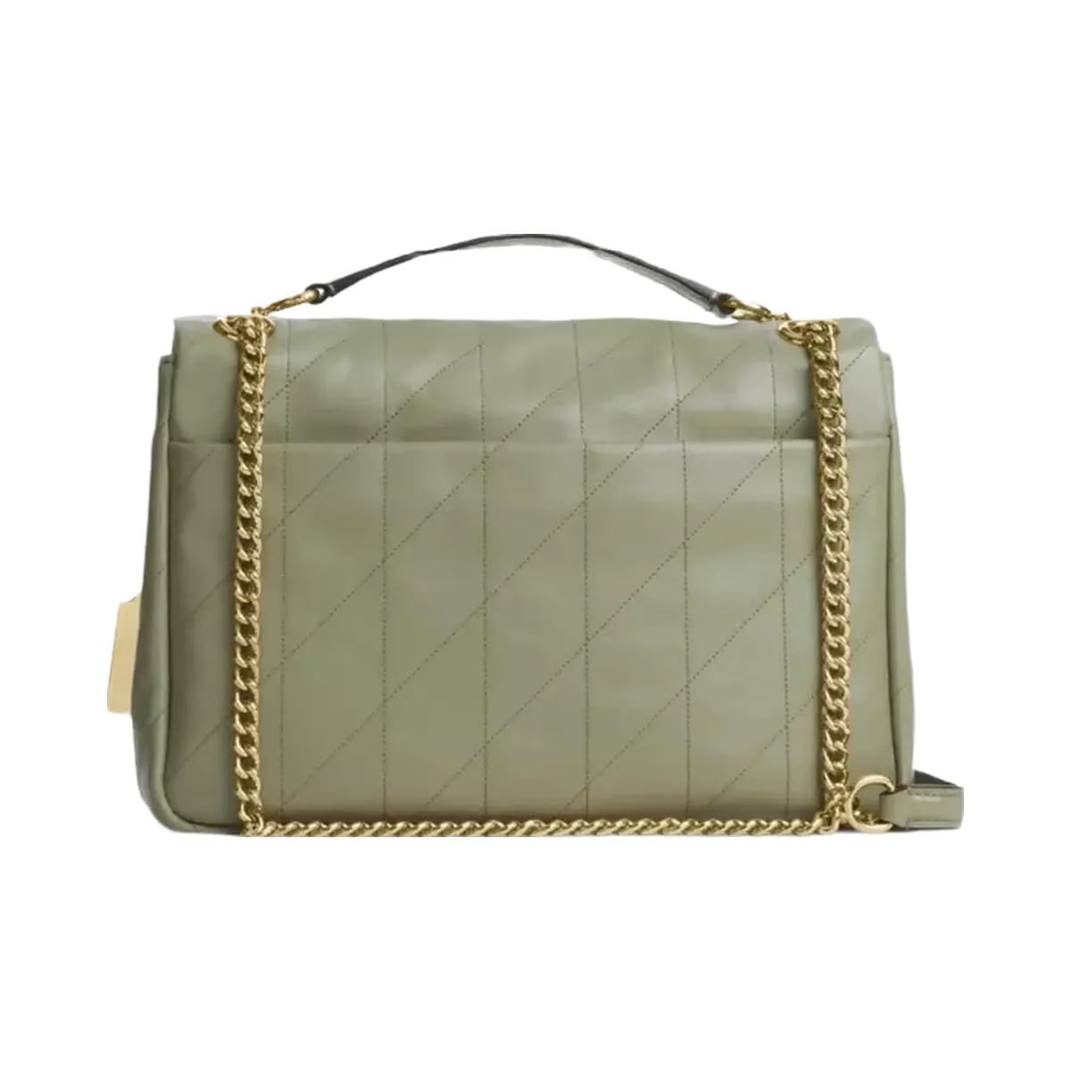 Coach Elodie Crossbody Bag With Quilting in Gold Pistachio