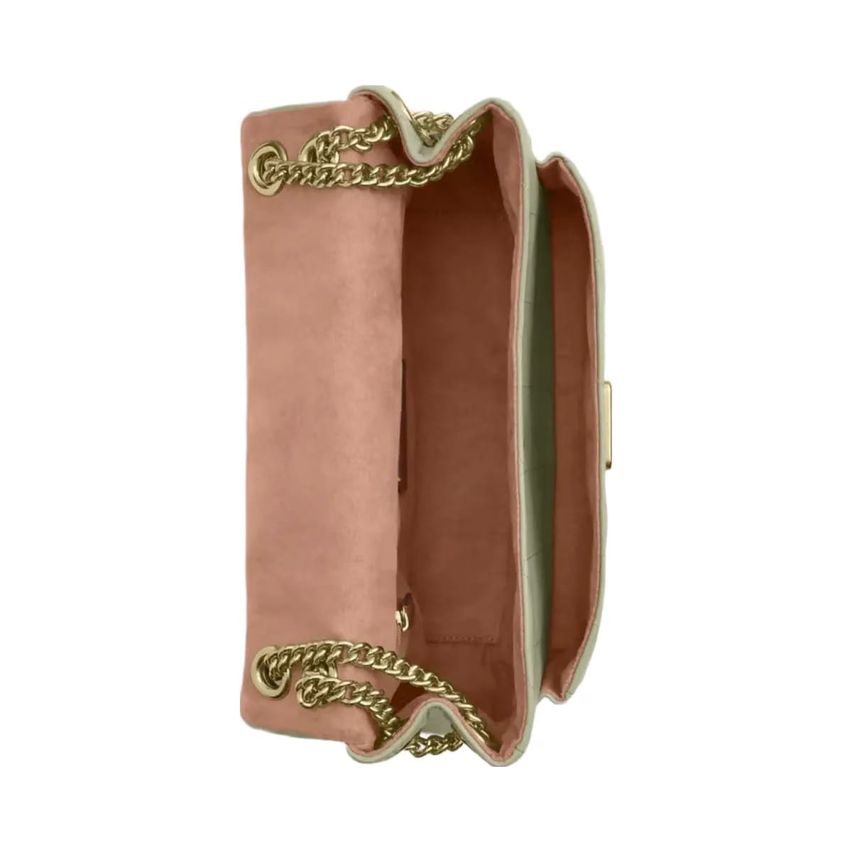 Coach Elodie Crossbody Bag With Quilting in Gold Pistachio