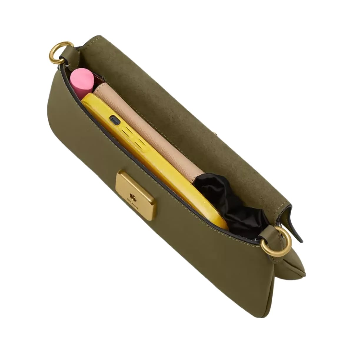 Coach Jet Shoulder Bag in Brass Olive