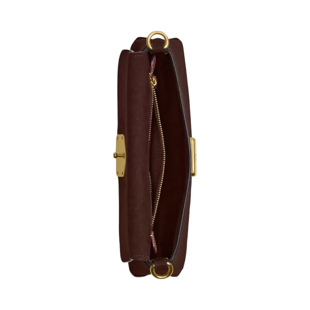 Coach Jet Shoulder Bag in Brass Maple