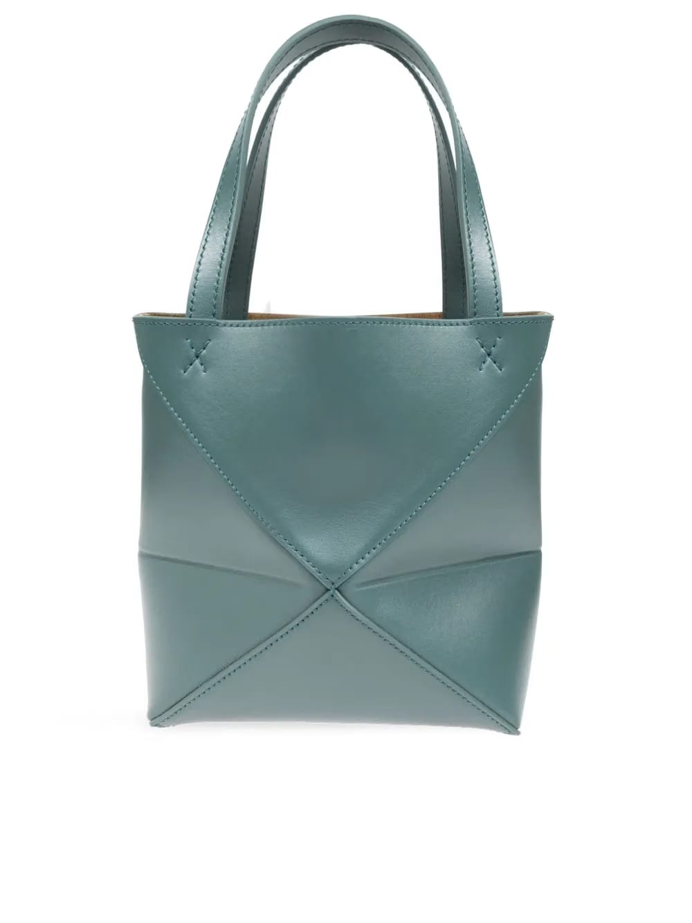 mini Puzzle Fold tote bag