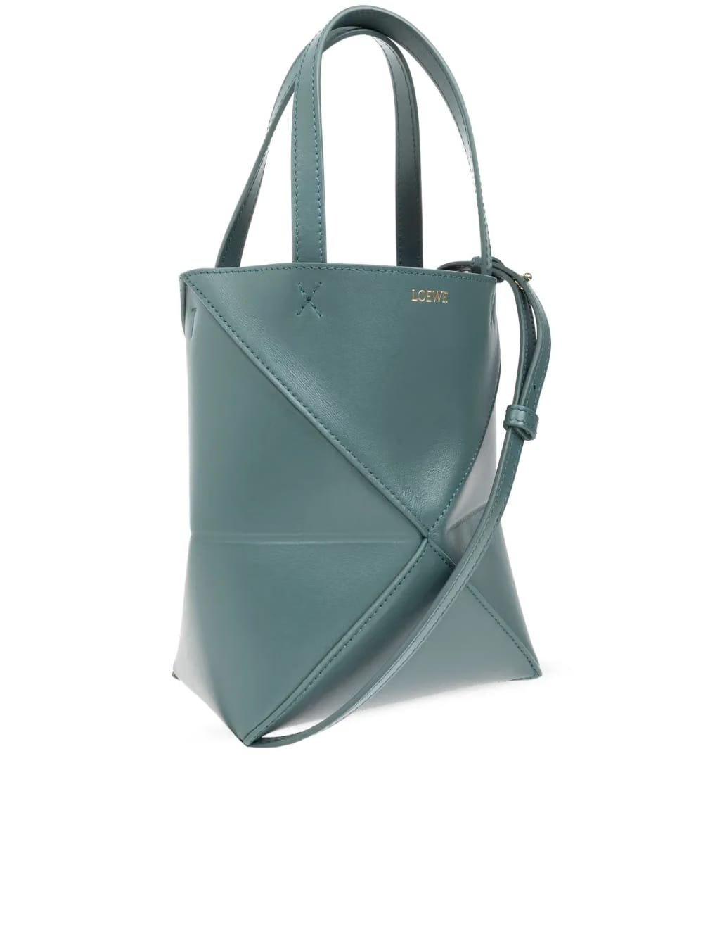 mini Puzzle Fold tote bag