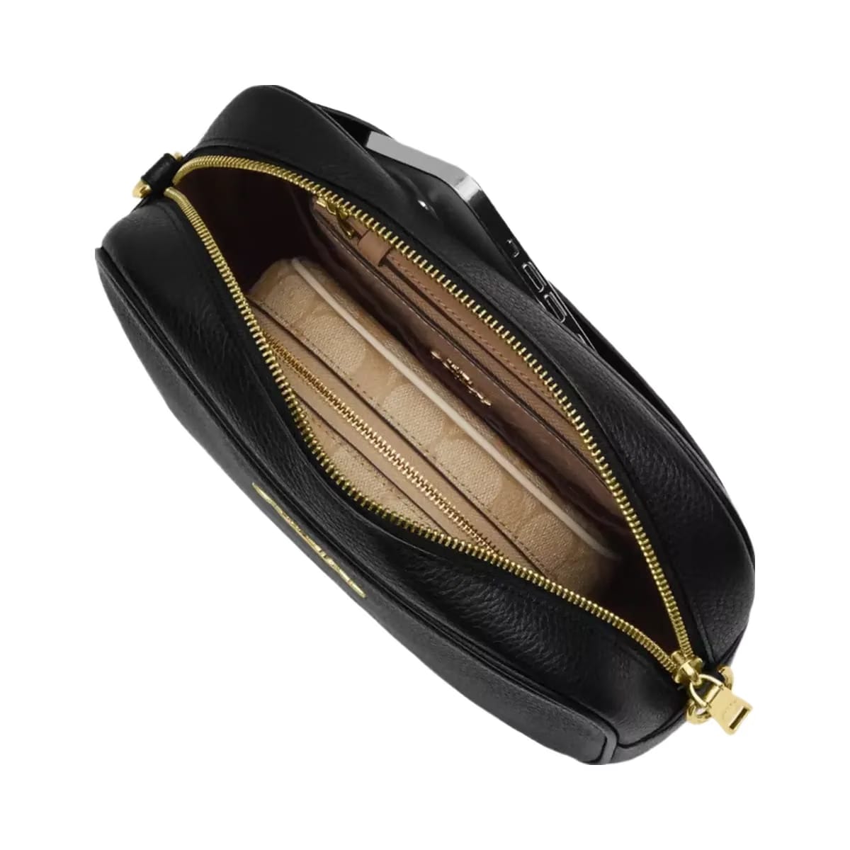 Coach Jamie Camera Bag in Gold Black