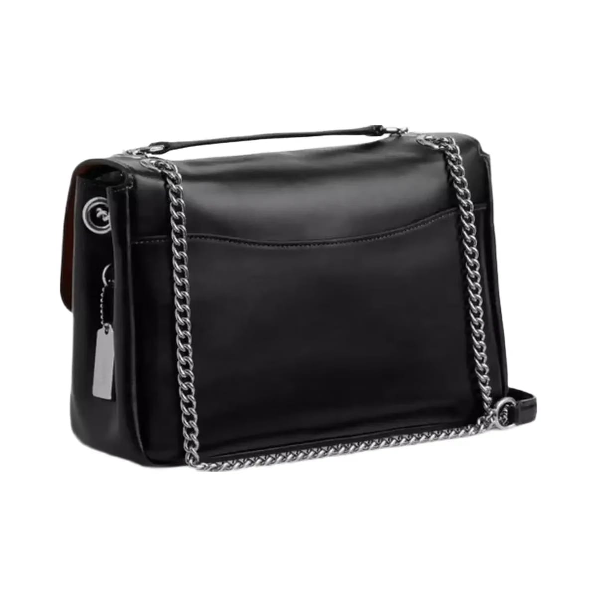 Coach Elodie Crossbody Bag in Silver Black