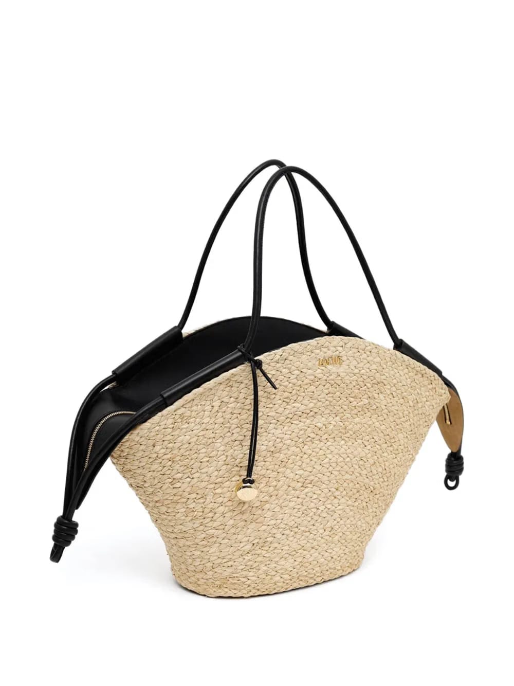 large Paseo raffia tote bag