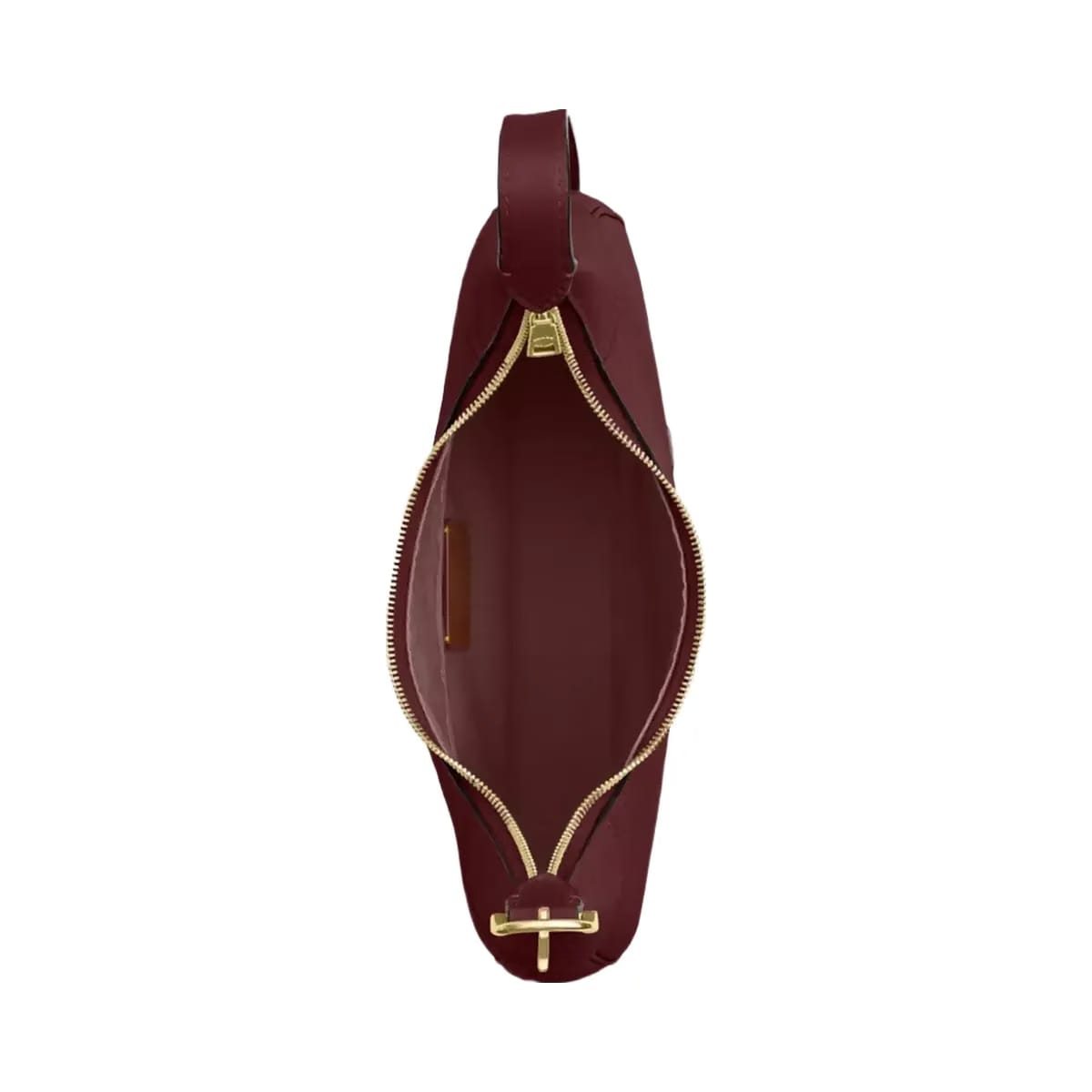 Coach Ella Shoulder Bag in Gold Maroon