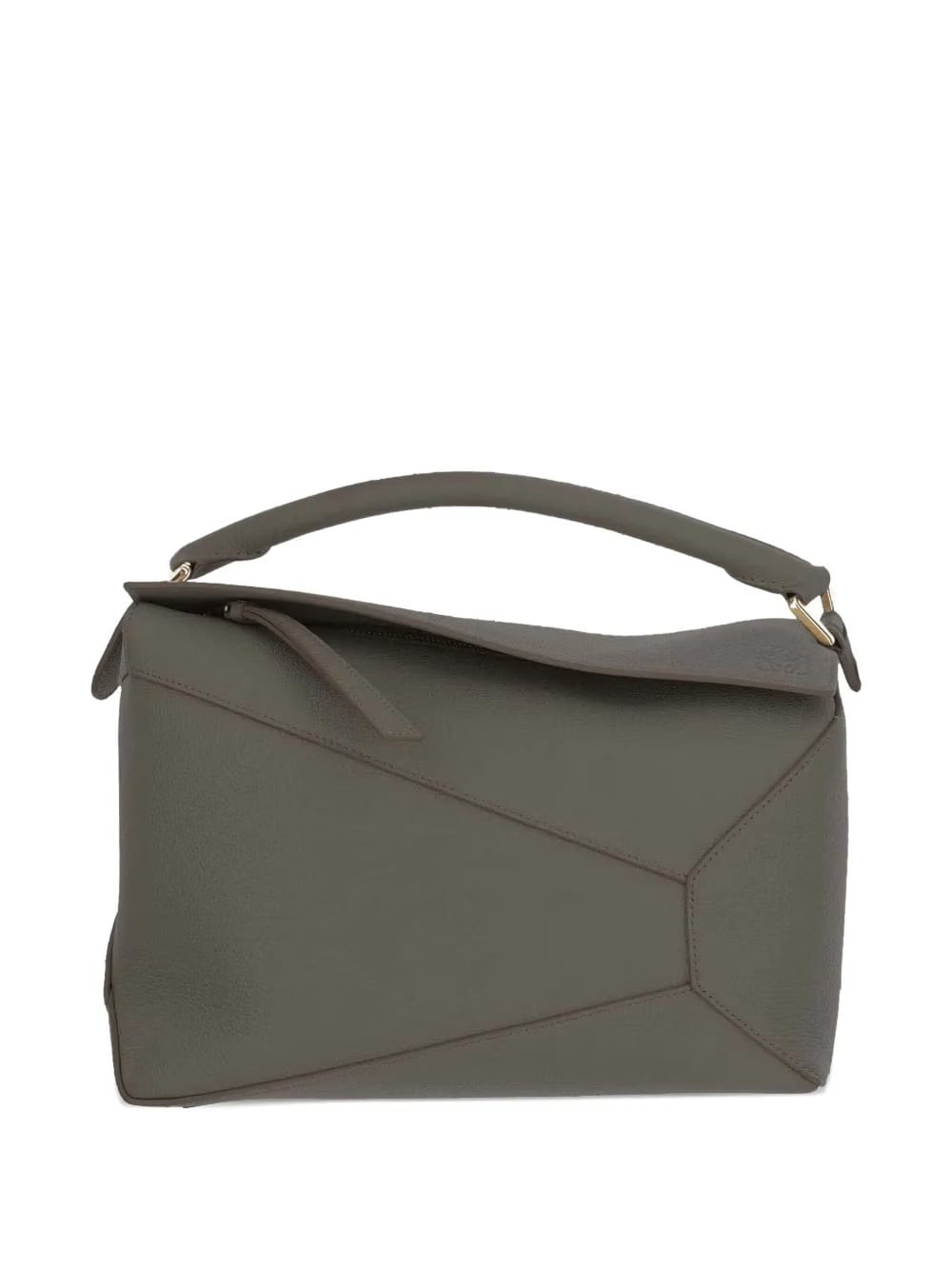 mini embossed-logo top-handle tote bag