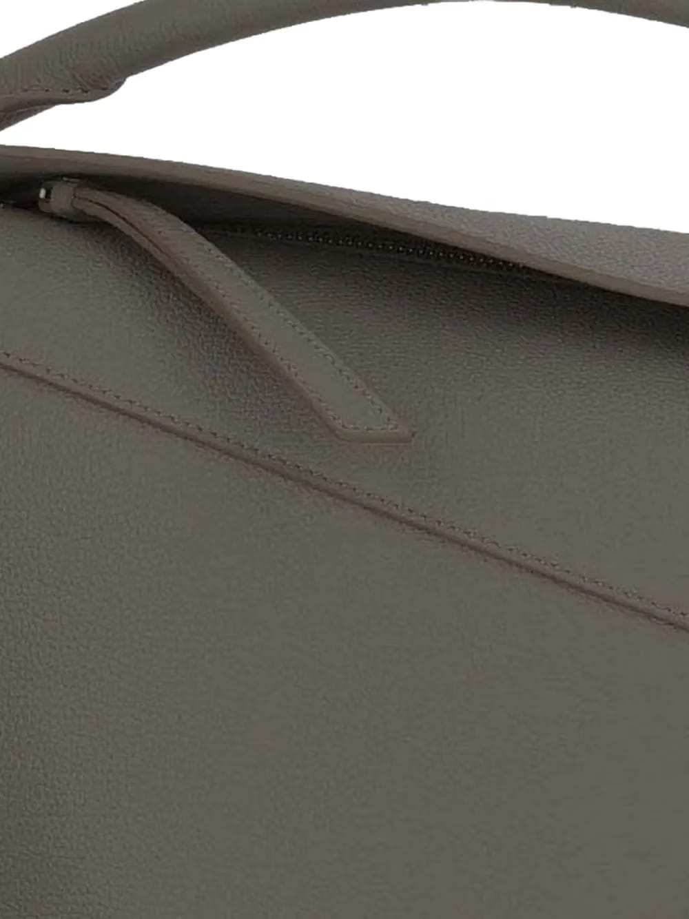 mini embossed-logo top-handle tote bag