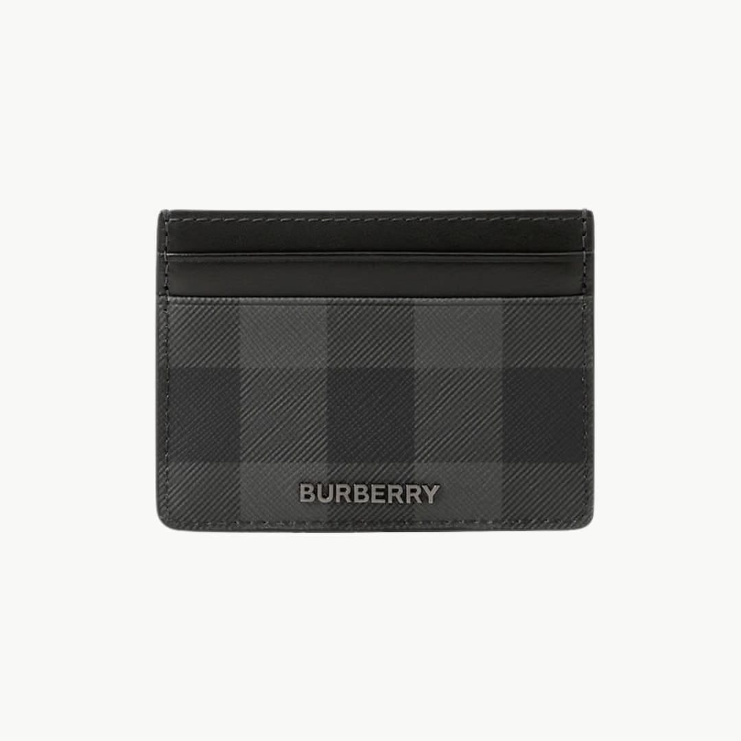 BURBERRY SANDON CHECK CARD CASE