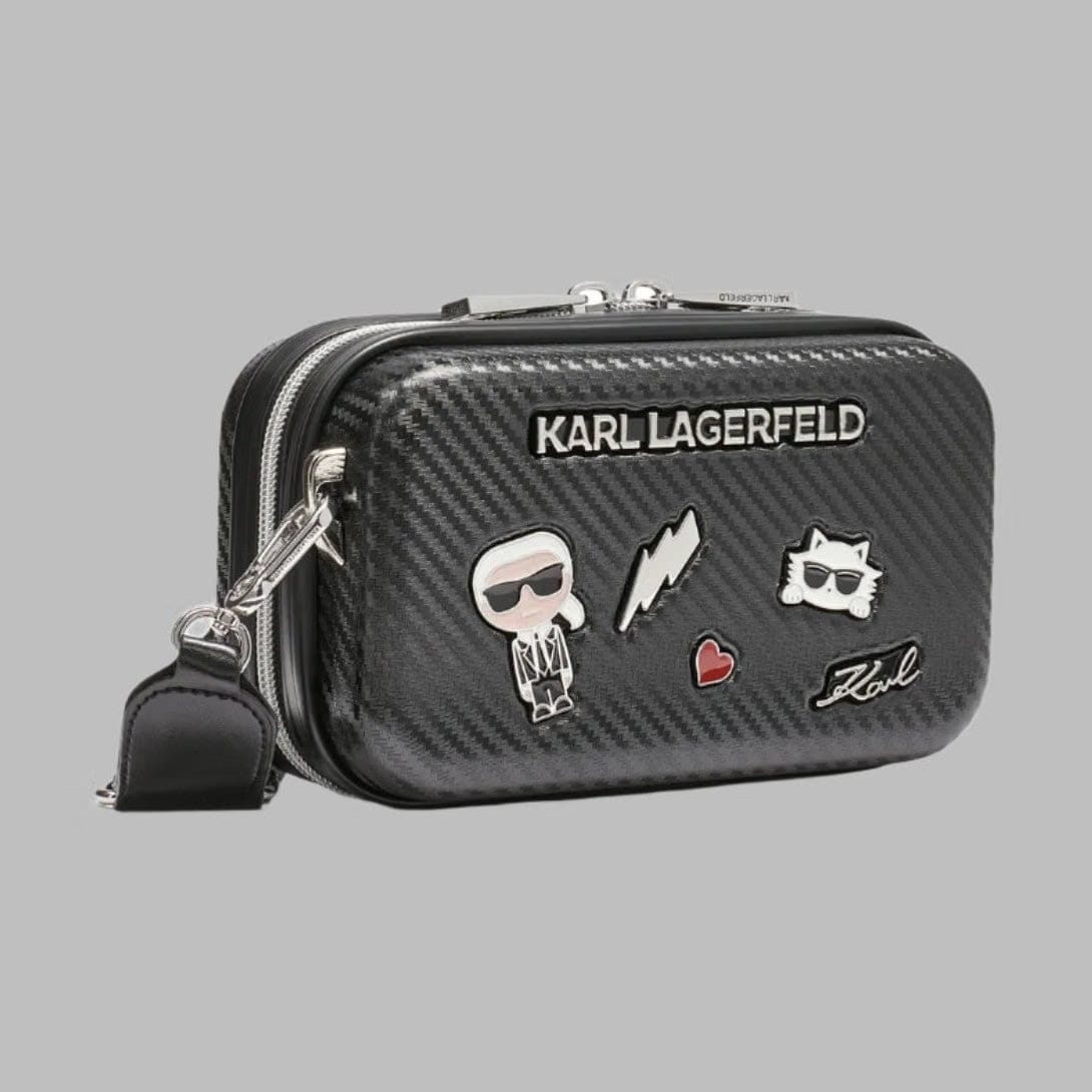 Karl Lagerfeld Maybelle hardcase crossbody black