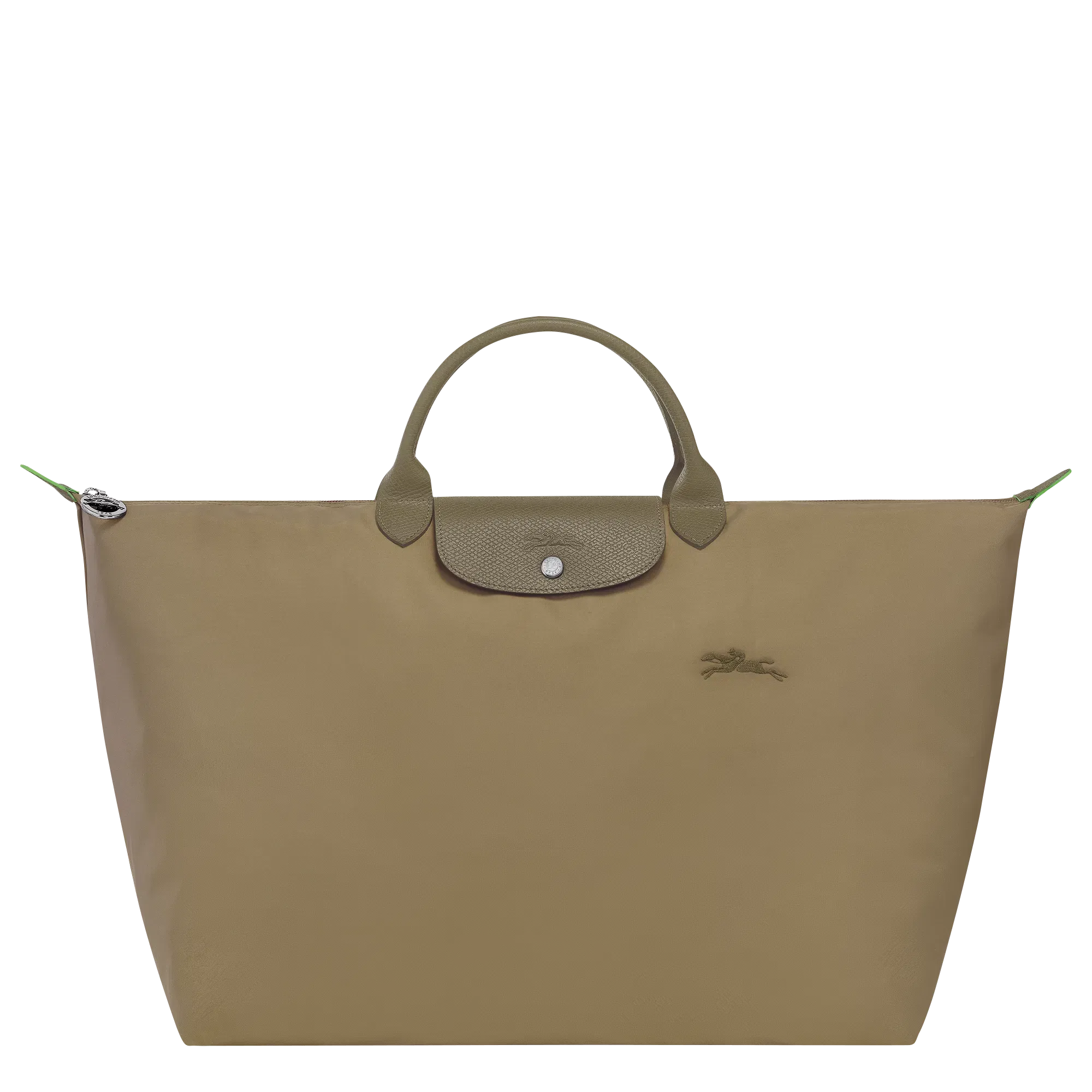 Longchamp Le Pliage Green L Travel bag Artichoke