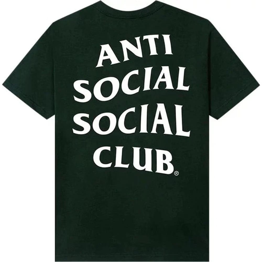 Anti Social Social Club Mind Games Tee 'Forest Green'