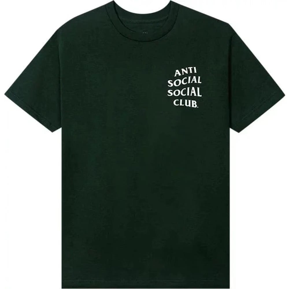 Anti Social Social Club Mind Games Tee 'Forest Green'