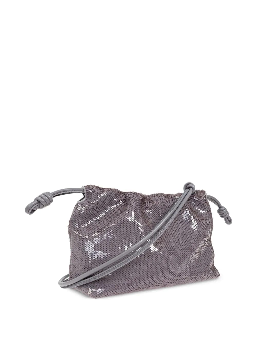 sequin-embellished shoulder bag