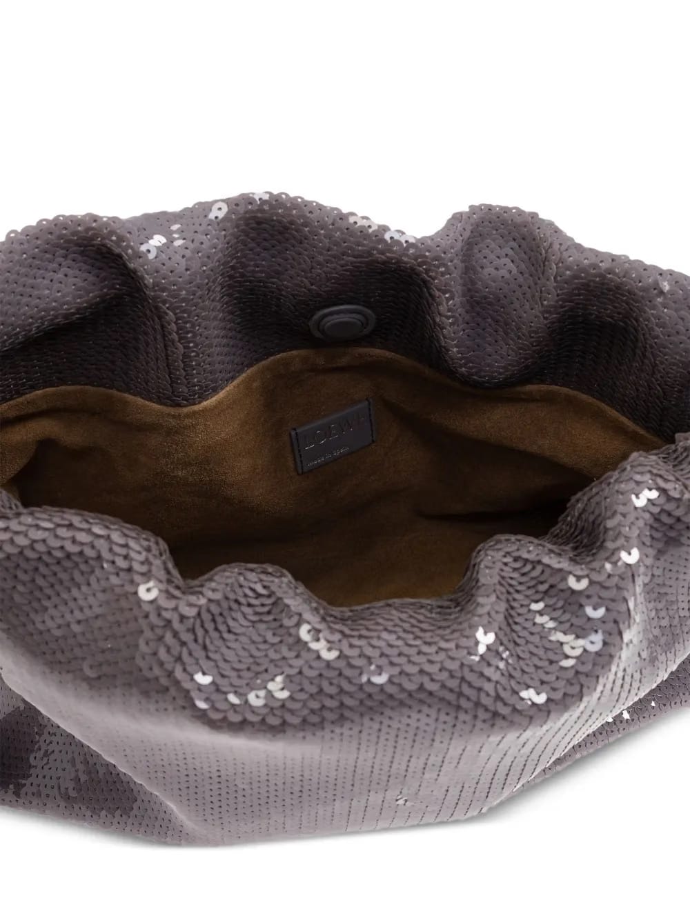 sequin-embellished shoulder bag