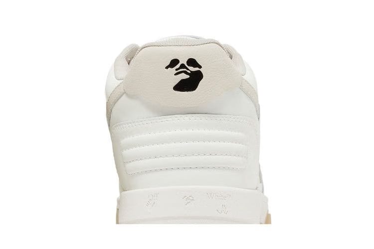 OFF-WHITE Out Of Office OOO Low Tops White Beige