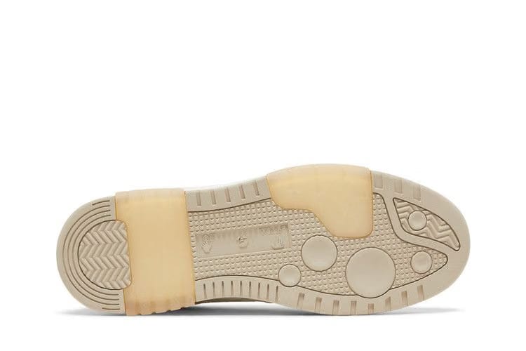 OFF-WHITE Out Of Office OOO Low Tops White Beige