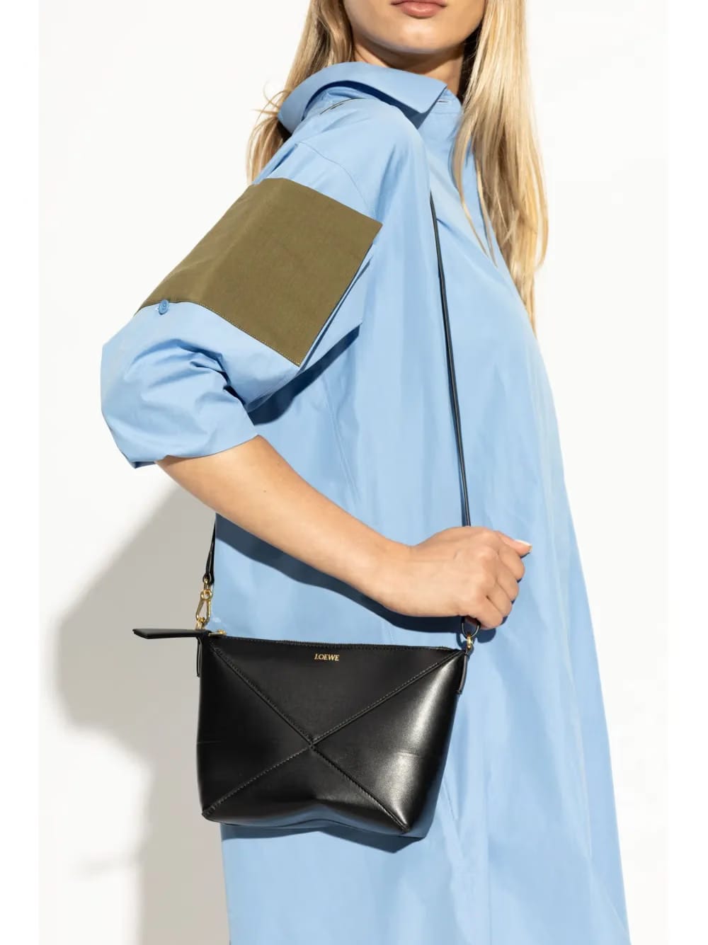 Puzzle shoulder bag